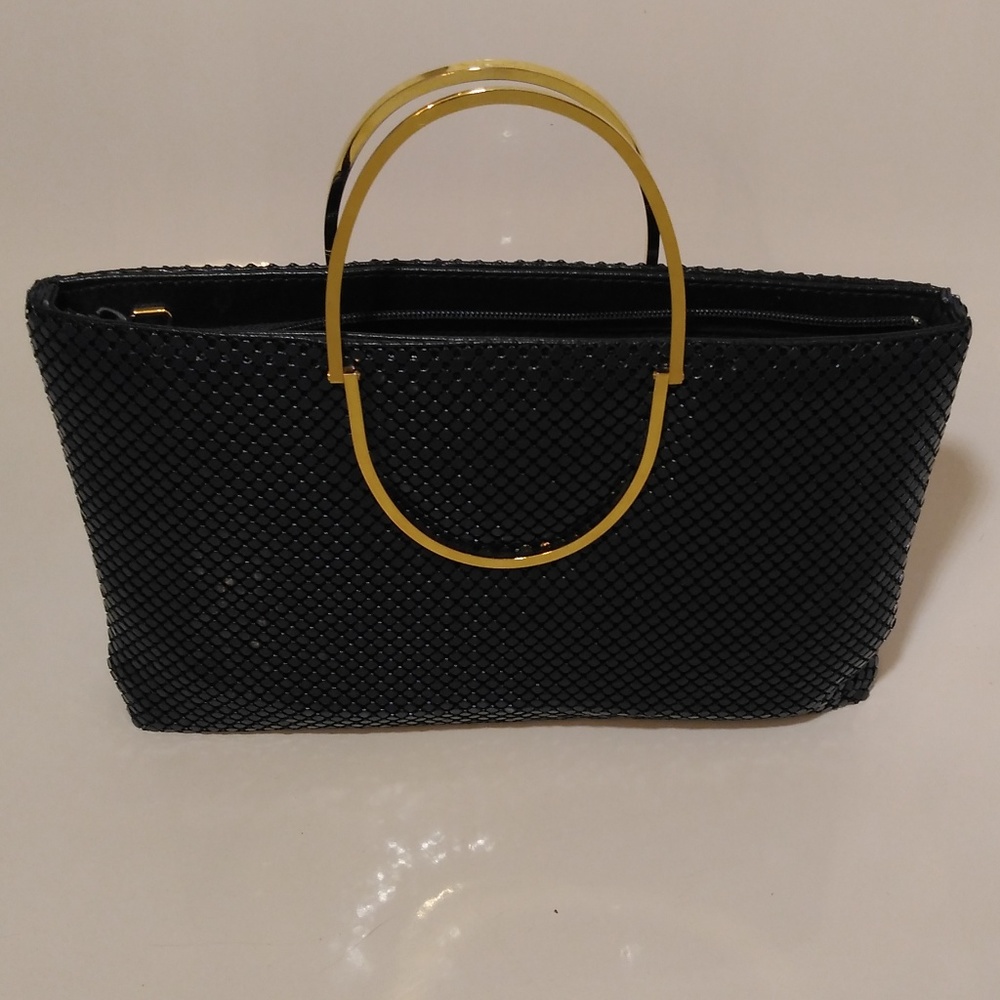 Vintage Bags By Marlo Beaded Blue Hand Bag
